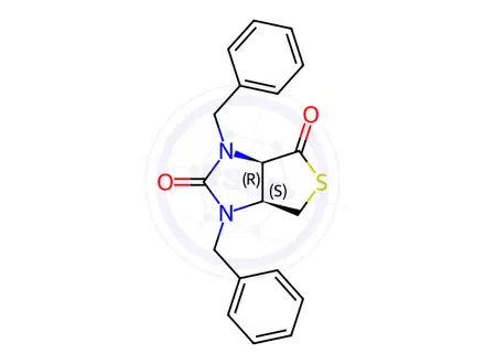 Chemical structure of Biotin Impurity 1