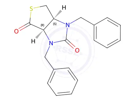 Chemical structure of Biotin Impurity 32