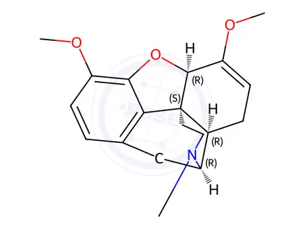 Chemical structure of Codeine Phosphate Impurity 17