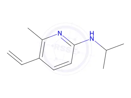 Chemical structure of N-Isopropyl-6-methyl-5-vinylpyridin-2-amine