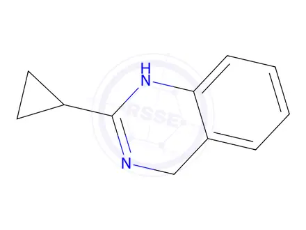 Chemical structure of 2-Cyclopropyl-3,4-dihydroquinazoline