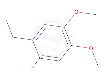 Chemical structure of 1-Ethyl-2-fluoro-4,5-dimethoxybenzene
