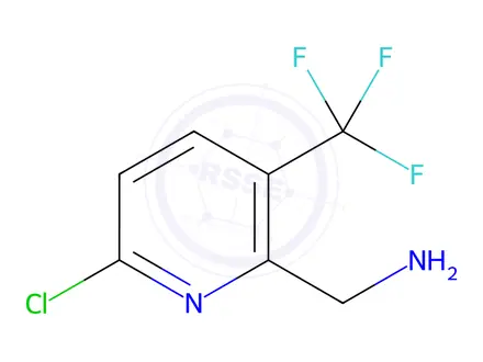 Chemical structure of (6-Chloro-3-(trifluoromethyl)pyridin-2-yl)methanamine