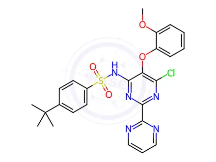 Chemical structure of Bosentan USP Related Compound A