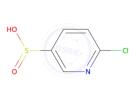 Chemical structure of 6-Chloropyridine-3-sulfinic acid