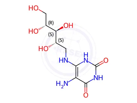 Chemical structure of Uracil Impurity 7