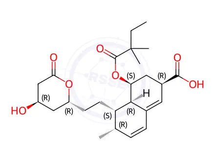 Chemical structure of Simvastatin Impurity 32