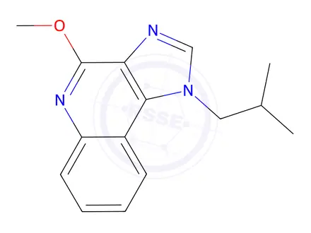 Chemical structure of 4-Methoxy-1-Isobutyl-1H-Imidazo[4,5-C] Quinoline