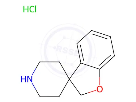 Chemical structure of Spiro[benzofuran-3(2H),4'-piperidine] Hydrochloride