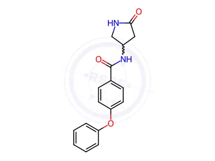 Chemical structure of N-(5-Oxopyrrolidin-3-yl)-4-phenoxybenzamide