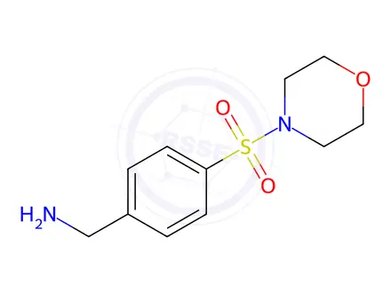 Chemical structure of 4-(Morpholine-4-sulfonyl)-benzylamine