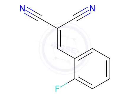 Chemical structure of 2-FLUOROBENZALMALONONITRILE