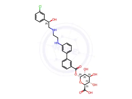 Chemical structure of Solabegron acyl glucuronide