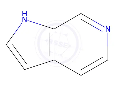 Chemical structure of 6-Azaindole