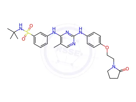 Chemical structure of Fedratinib Impurity 15