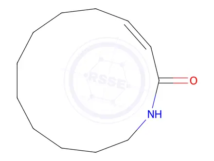 Chemical structure of Azacyclotridec-3-en-2-one