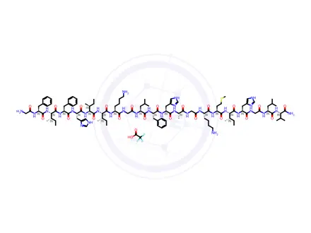 Chemical structure of Epinecidin-1
