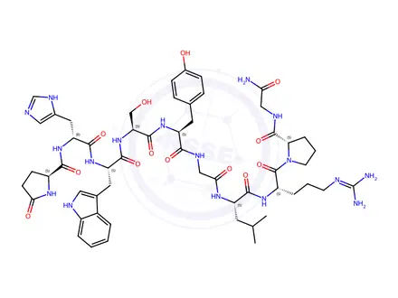 Chemical structure of Gonadorelin Acetate EP Impurity E