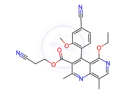 Chemical structure of Finerenone Impurity 390