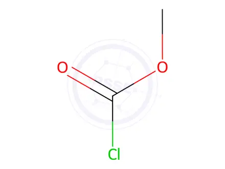 Chemical structure of Methyl Chloroformate