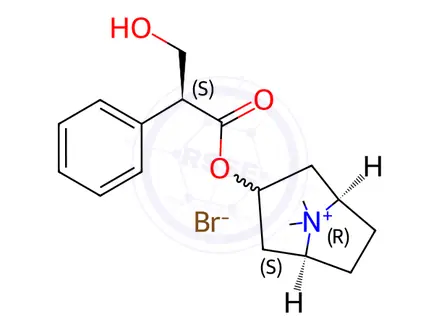 Chemical structure of Homatropine Methylbromide Impurity 5 (Homatropine Methylbromide EP Impurity E)