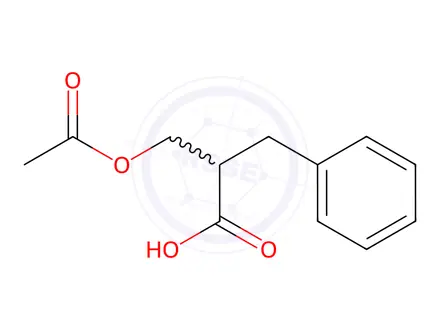 Chemical structure of Racecadotril Impurity 28