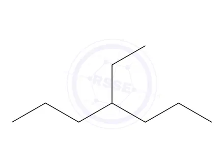Chemical structure of 4-ETHYLHEPTANE