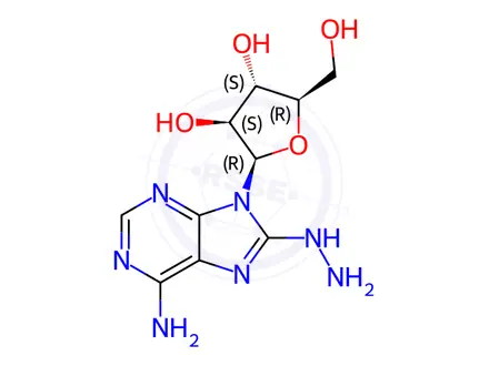 Chemical structure of Regadenoson Impurity 109