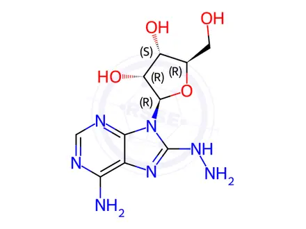 Chemical structure of Regadenoson Impurity 106