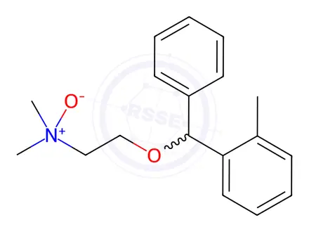 Chemical structure of Orphenadrine Impurity 9 (Orphenadrine N-Oxide)
