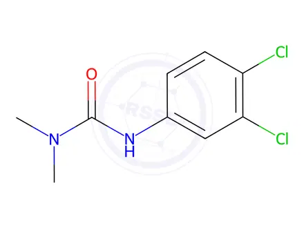 Chemical structure of Diuron