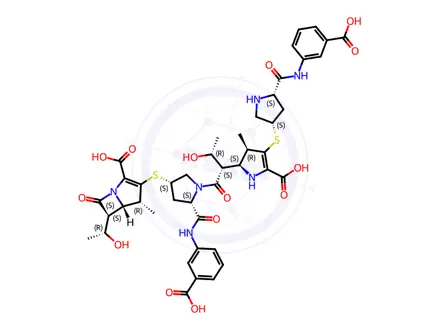 Chemical structure of Ertapenem Dimer 1