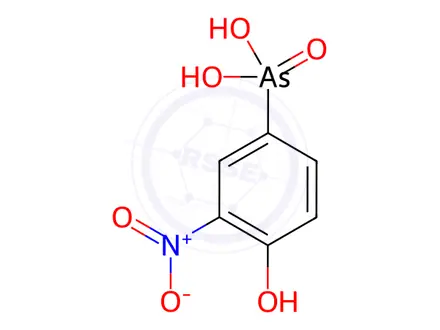Chemical structure of Roxarsone
