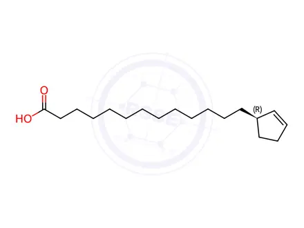 Chemical structure of Chaulmoogric Acid