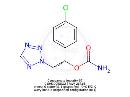 Chemical structure of Cenobamate Impurity 57