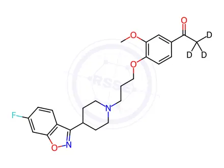 Chemical structure of Iloperidone Impurity 76