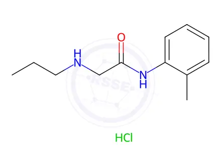 Chemical structure of Prilocaine EP Impurity G (HCl Salt)