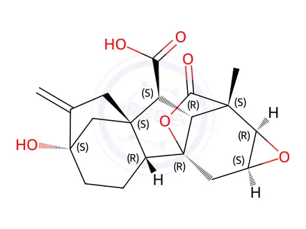 Chemical structure of GIBBERELLIN A6