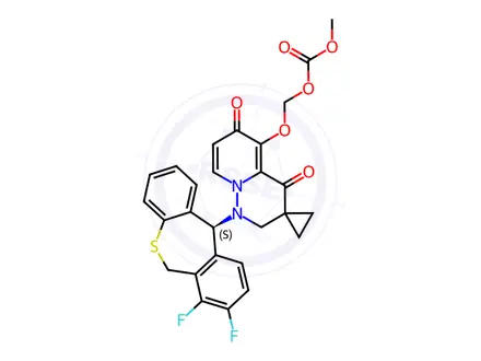 Chemical structure of Baloxavir Impurity 9
