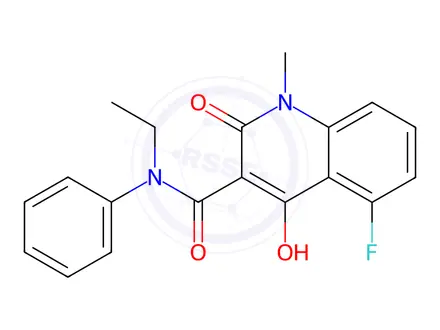 Chemical structure of Laquinimod Impurity 13