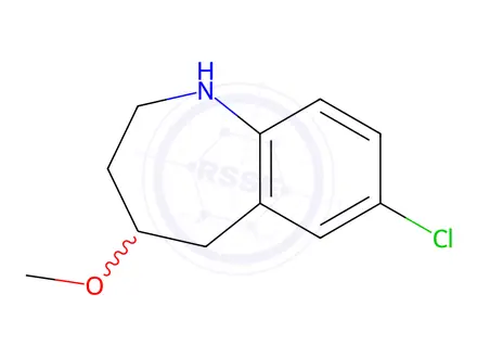 Chemical structure of Tolvaptan Impurity 7
