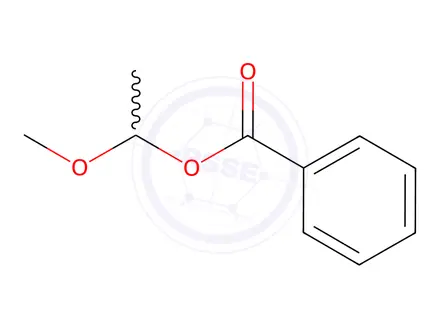 Chemical structure of 1-Methoxyethyl Benzoate
