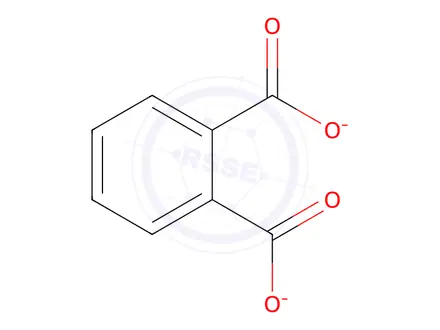 Chemical structure of Phthalate
