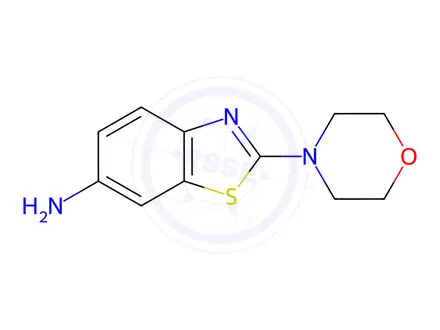 Chemical structure of 2-Morpholinobenzo[D]thiazol-6-amine