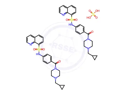 Chemical structure of Mitapivat sulfate