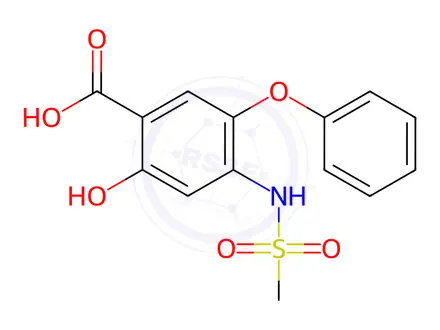 Chemical structure of Iguratimod Impurity 158