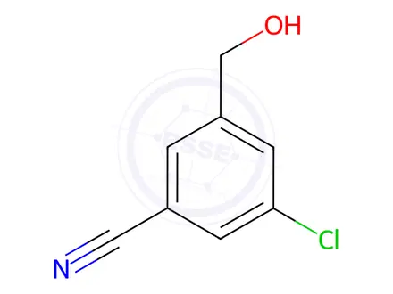 Chemical structure of 3-chloro-5-(hydroxyMethyl)benzonitrile