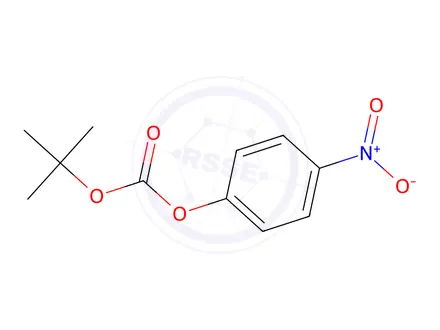 Chemical structure of T-BUTYL-P-NITROPHENYL CARBONATE