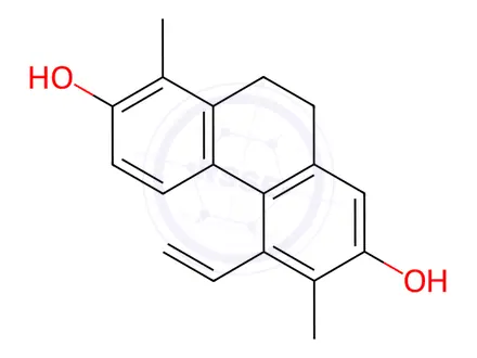 Chemical structure of Juncusol