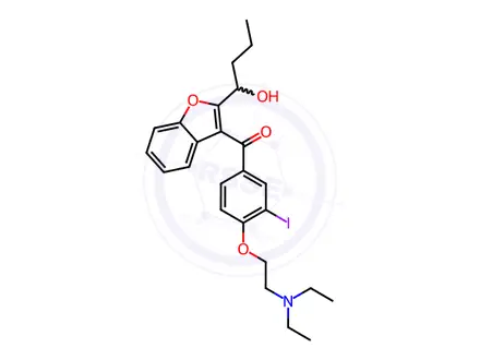 Chemical structure of Amiodarone Impurity 42